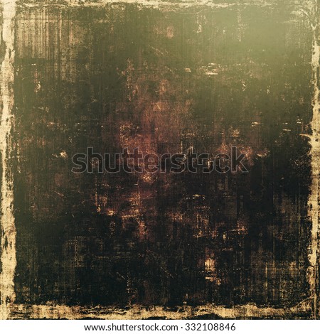 Old school textured background. With different color patterns: yellow (beige); brown; gray; black