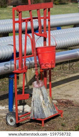 Fire protection equipment in oil and gas industry