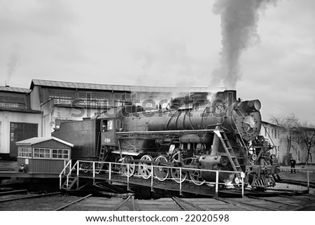 Steam locomotive 