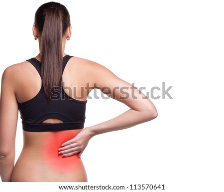 Pain in a back Pain in a back