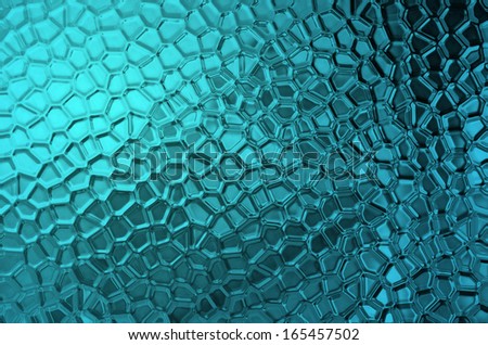 honeycomb shaped abstract blue shades shiny background