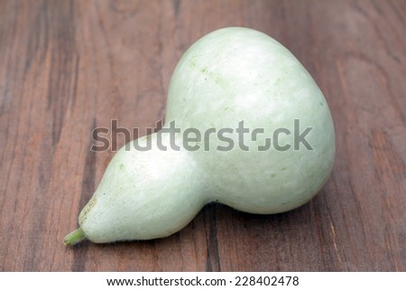 a group bottle gourds isolated on white background