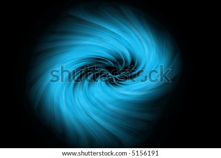 Abstract of blue waves