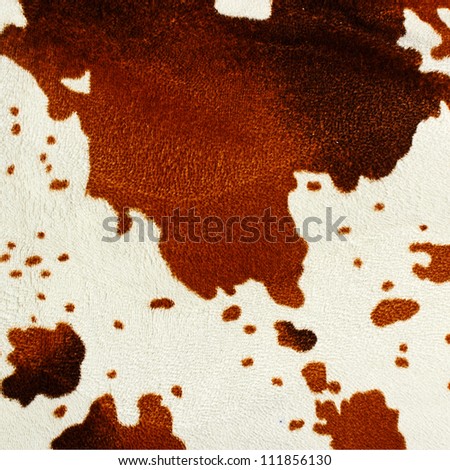Abstract animal fur with brown and white skin