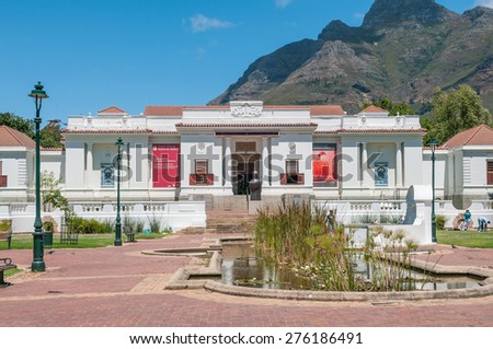CAPE TOWN, SOUTH AFRICA - DECEMBER 18, 2014:  The South African National Gallery in the Company Gardens was officially opened to the public on 3 November 1930