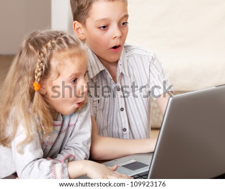 Child With Laptop