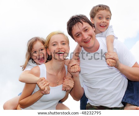 family 2 children