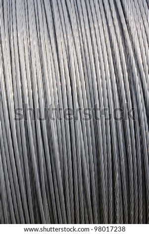 Steel wire cable texture