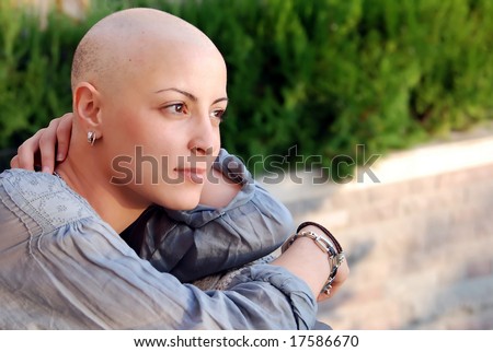 Breast cancer survivor with positive attitude
