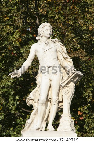 Mozart Statue Vienna