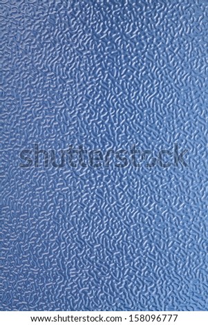 Blue plastic texture background