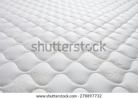 Background of comfortable mattress