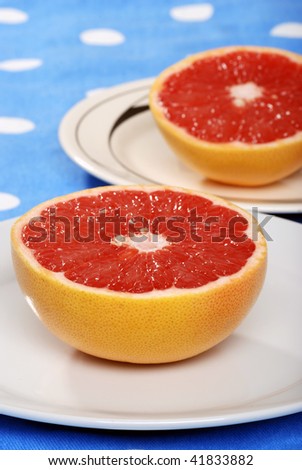 Red Grapefruit Shallow Dof