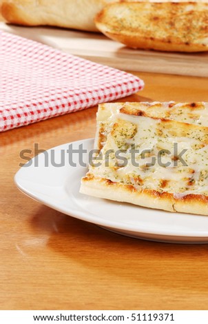 mozzarella cheese garlic bread