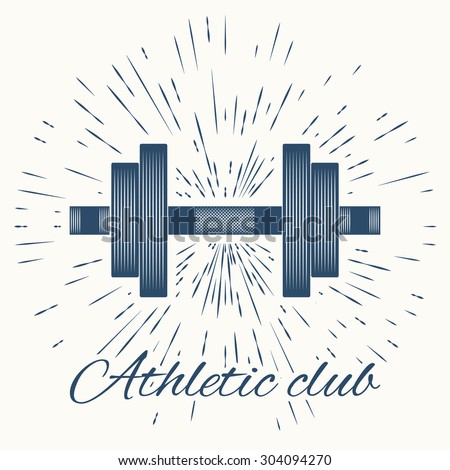 Logo for sport athletic club. Academy, sports club design template