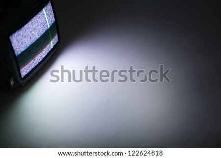 Cathode-ray tube TV monitor