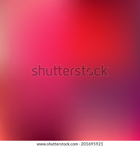 Abstract red blur color gradient background for web, presentations and prints. Vector illustration.