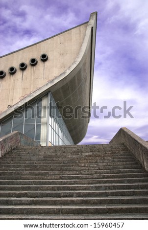 The Vilnius palace of sports and concerts