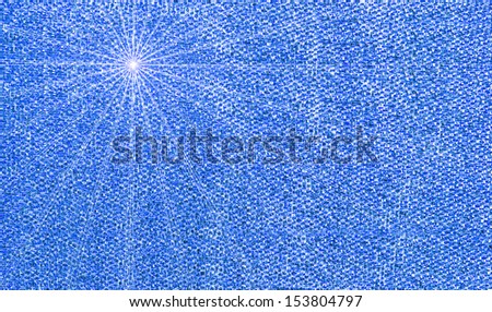 abstract glitter blue lights sparks background