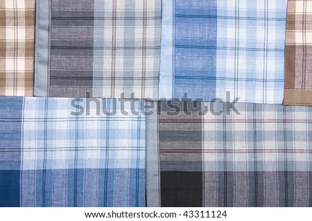 background of  handkerchiefs