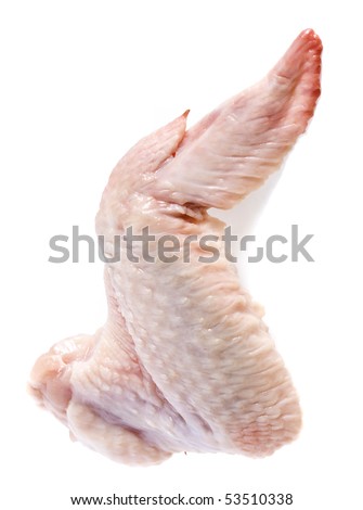 raw chicken wing