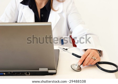 doctor at work