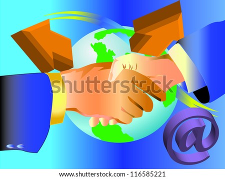 handshake business world