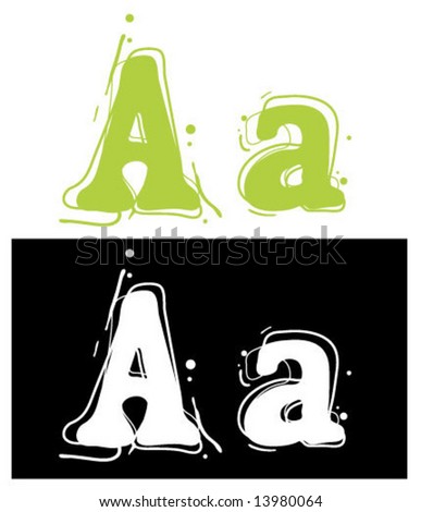 letter artwork. See found Letters alphabets