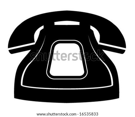 clip art phone. button phone clip-art