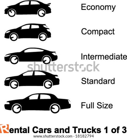 rental cars. stock vector : Rental Cars and