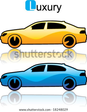 Luxury Auto on Luxury Car Illustration   18248029   Shutterstock