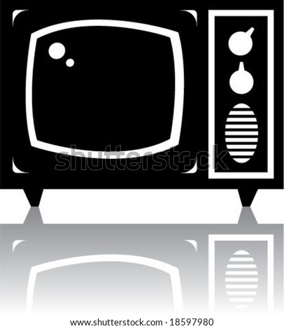  Fashioned on Century Tv Old Fashioned Stock Vector 18597980   Shutterstock
