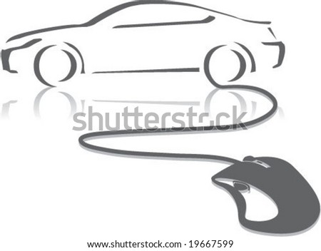 clipart car. New Car Mouse Clipart