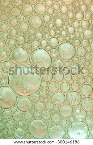 Green Bubble Closeup background texture