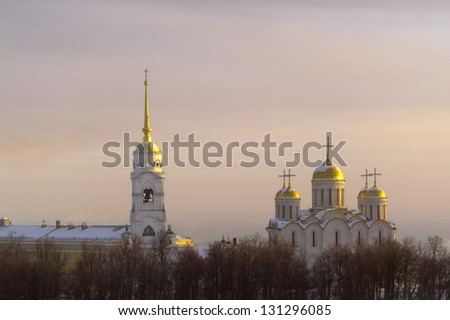 Cathedral of the Assumption of the Blessed Virgin Mary in Vladimir.