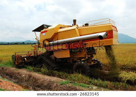 harvesting machine