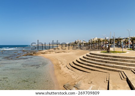 Mediterranean Sea Coast - Acre, Israel