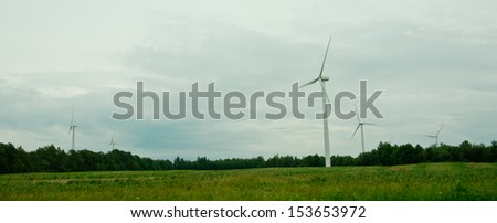 With its 195 wind turbines, the Maple Ridge Wind Farm in Lewis County is the second largest wind farm in New York state.