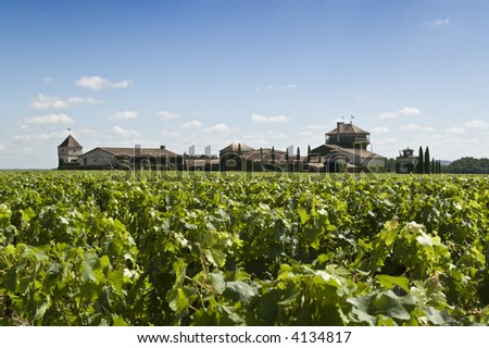 A famous winery in Bordeaux