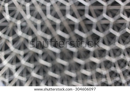 blur hexagon geometry structure abstract for background