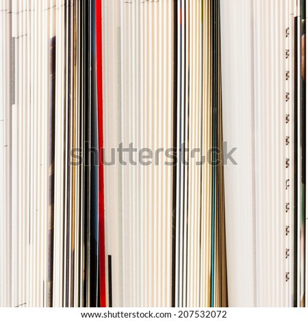 Magazine pages