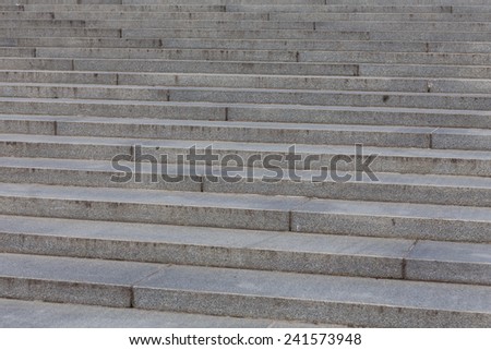 Granite stairs steps background - angle view