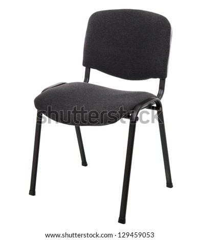 Office chair isolated on white