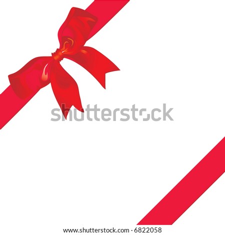 Gift Ribbon. Vector Illustration. - 6822058 : Shutterstock