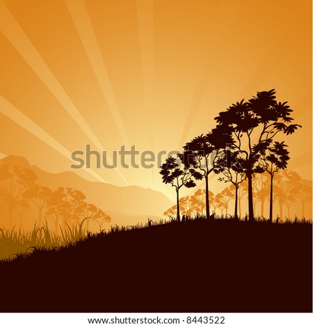 Sunrise Vector