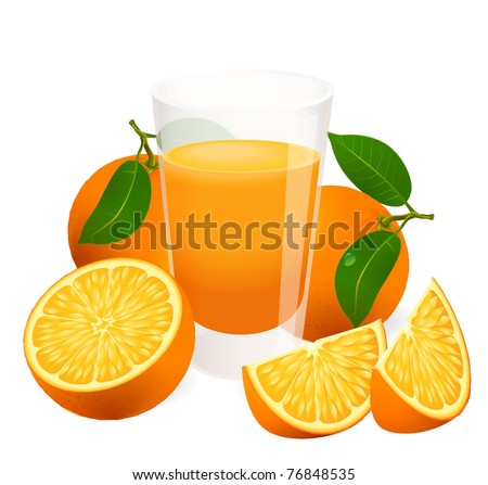Fruit Juice Vector