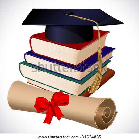 Books And Diploma