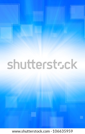 abstract blue and white background.