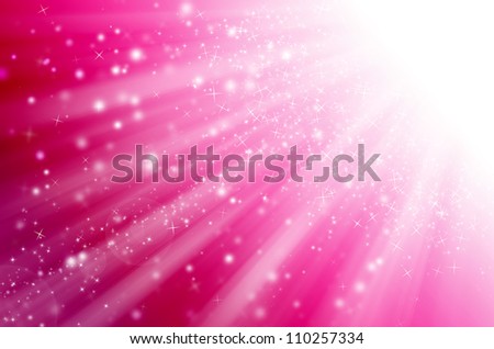 star light with pink background.
