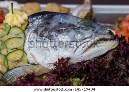 steamed fish with vegetables